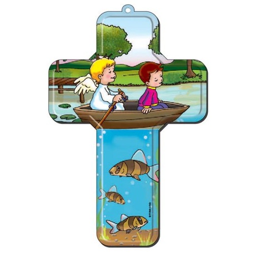 GUARDIAN ANGEL CHILDREN'S CROSS