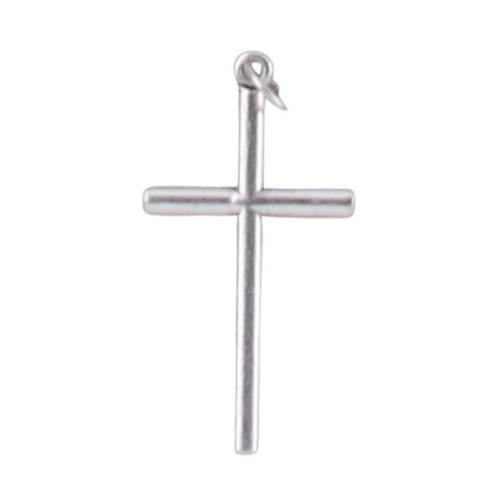 SILVER CROSS 40MM                