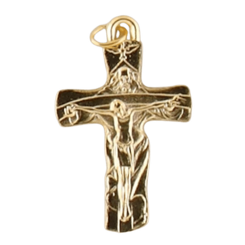 CRUCIFIX 40MM GOLD
