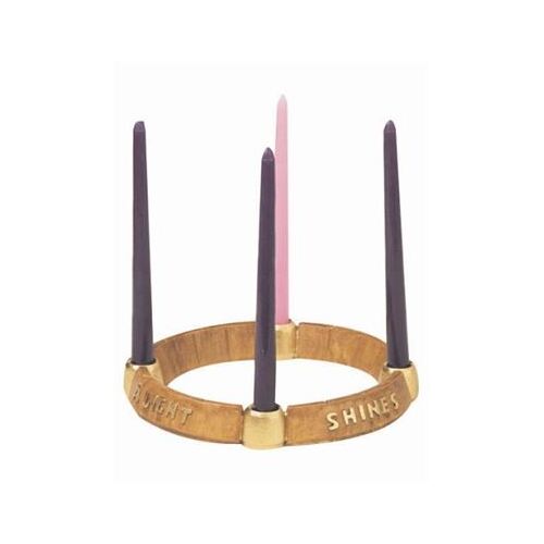 ADVENT WREATH WITH CANDLES 280MM