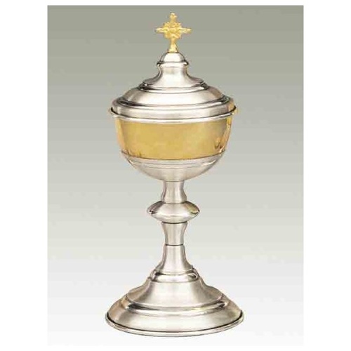 CIBORIUM BI-COLOUR 25.5CM WITH LID         