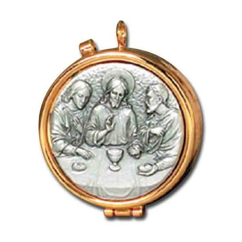 PYX GOLD LAST SUPPER PEWTER             