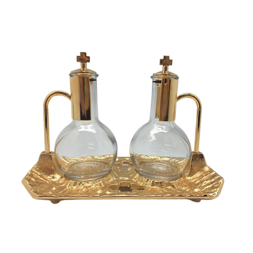 CRUET SET GOLD