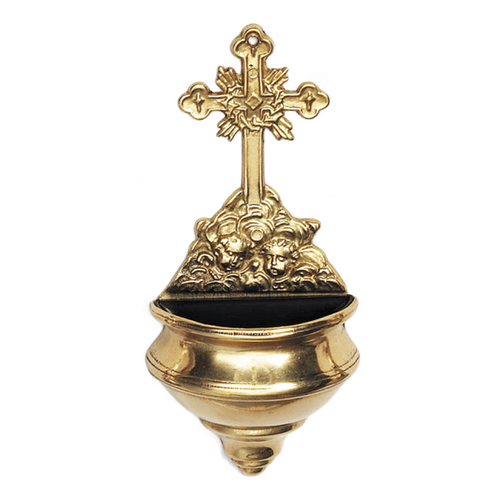 HOLY WATER FONT BRASS