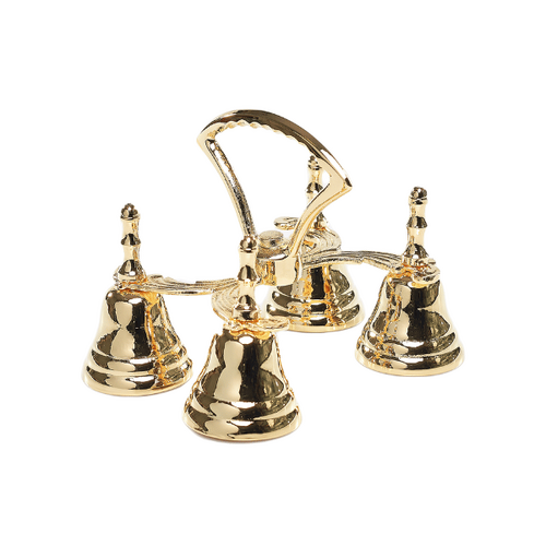 BELLS SET OF 4 GOLD