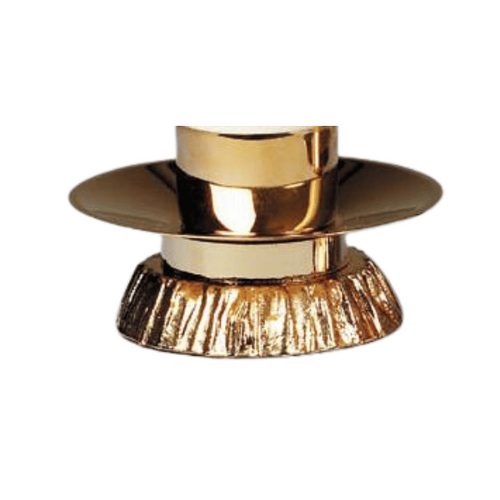 CANDLE HOLDER GOLD 70MM    
