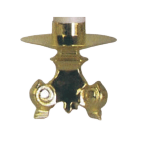 CANDLEHOLDER GOLD 95MM            