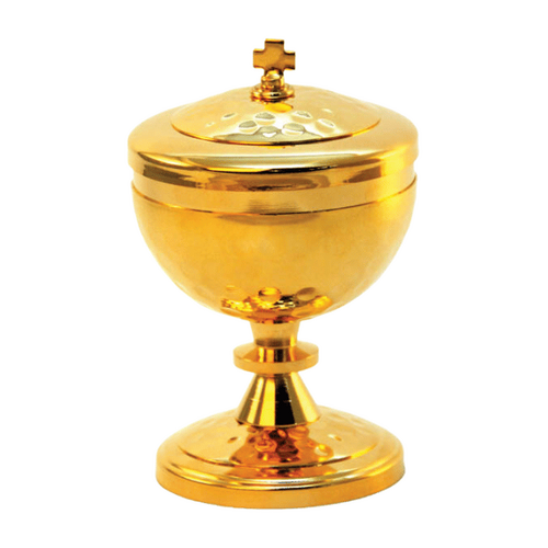 CIBORIUM HAMMERED SMALL GOLD               