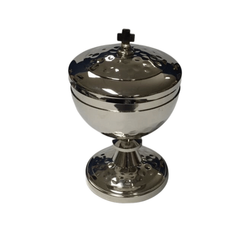 CIBORIUM HAMMERED SMALL SILVER