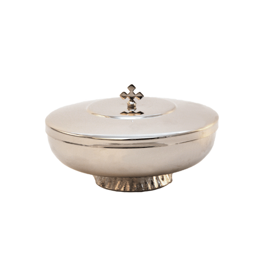 CIBORIUM SILVER 14CM WITH LID