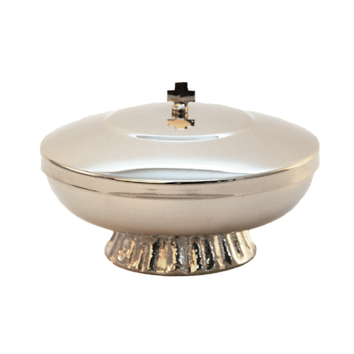CIBORIUM SILVER 12CM WITH LID