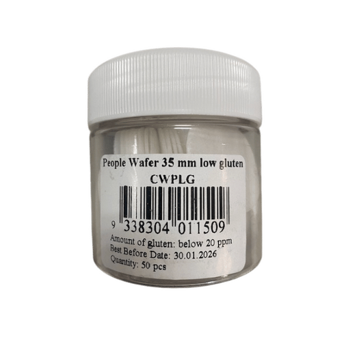 ALTAR BREAD/WAFER PEOPLE (JAR) LOW GLUTEN 50