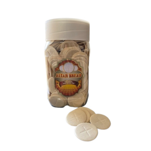 ALTAR BREAD/WAFER PEOPLE WHOLEMEAL Jar of 500 35mm