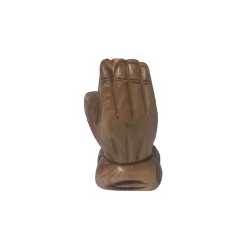 OLIVE WOOD PRAYING HANDS 9cm