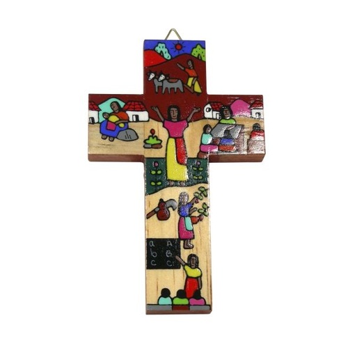 EL SALVADOR WOMEN'S CROSS 25CM