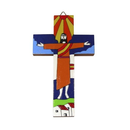 EL SALVADOR ASCENSION CROSS 20CM  **Limited Stock**