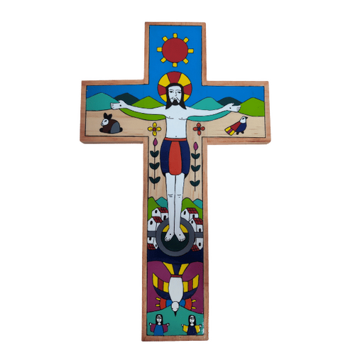 EL SALVADOR NEW CREATION CROSS 40CM