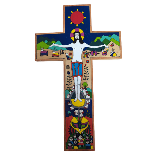 EL SALVADOR NEW CREATION CROSS 50CM
