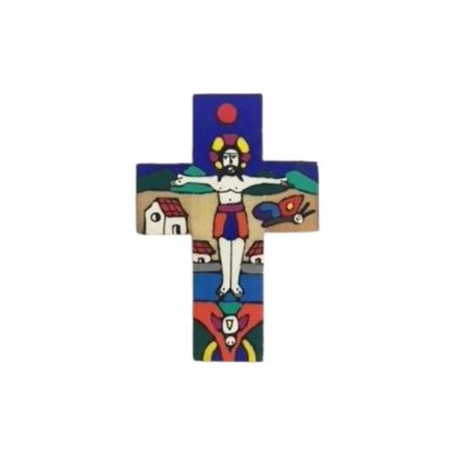 EL SALVADOR NEW CREATION CROSS 8CM