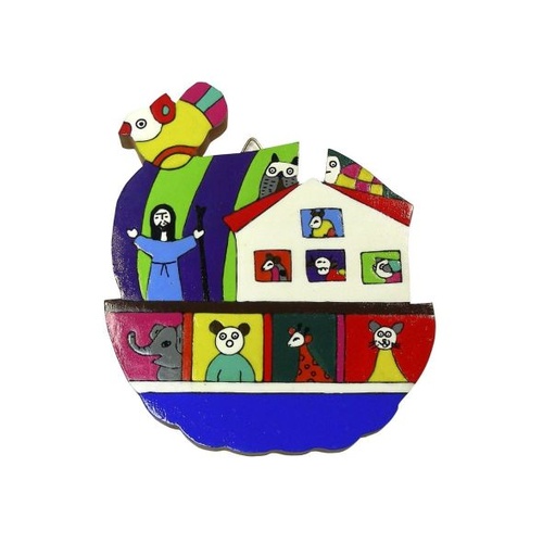 EL SALVADOR NOAH'S ARK PLAQUE SML 14x12CM