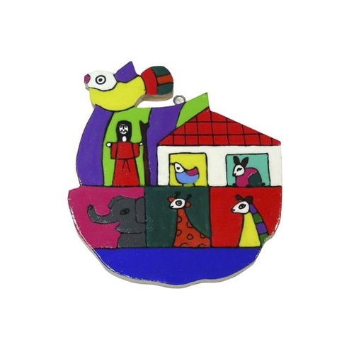 EL SALVADOR HANGING NOAH'S ARK 9x8CM  **Limited Stock**