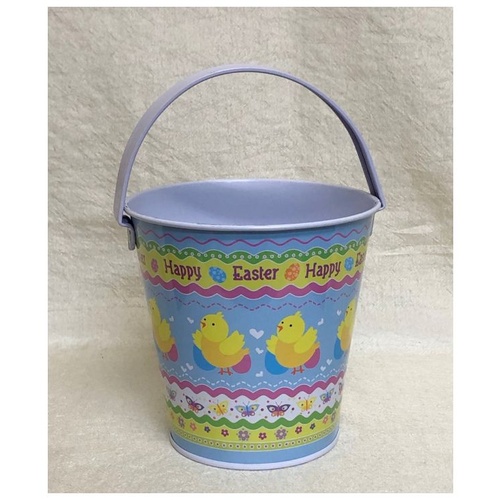EASTER BUCKET -  CHICKENS