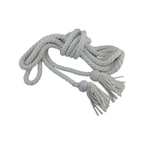 CINCTURE ADULT COTTON WHITE THICK