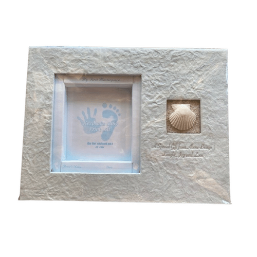 BABY BOY KEEPSAKE FOOTPRINT SET **Limited Stock**
