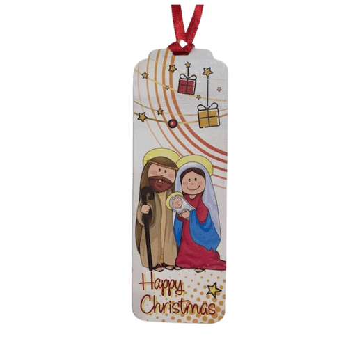 CHRISTMAS GIFT TAG - CHILDRENS WITH RIBBON