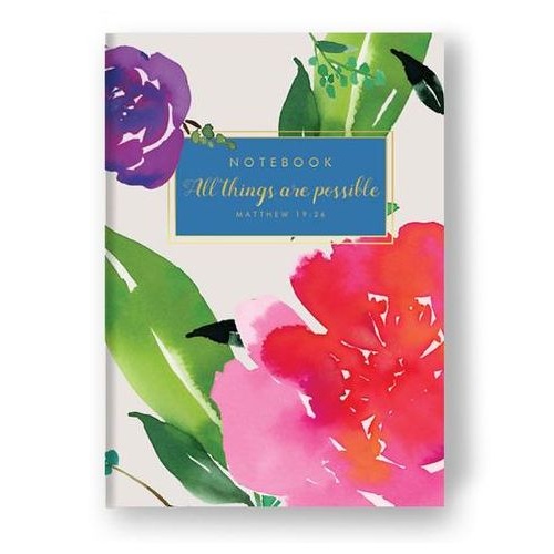 ALL THINGS ARE POSSIBLE NOTEBOOK JOURNAL