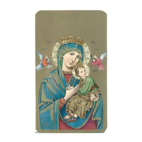 HOLY CARD PKT 100 Our Lady of  PERPETUAL HELP