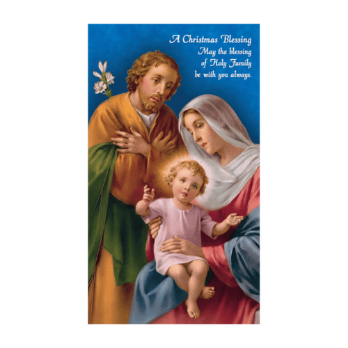 HOLY CARD A CHRISTMAS BLESSING PK100