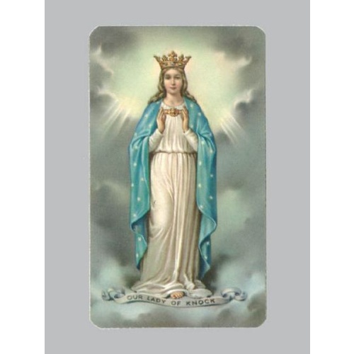 HOLY CARDS - OUR LADY OF KNOCK PKT 100