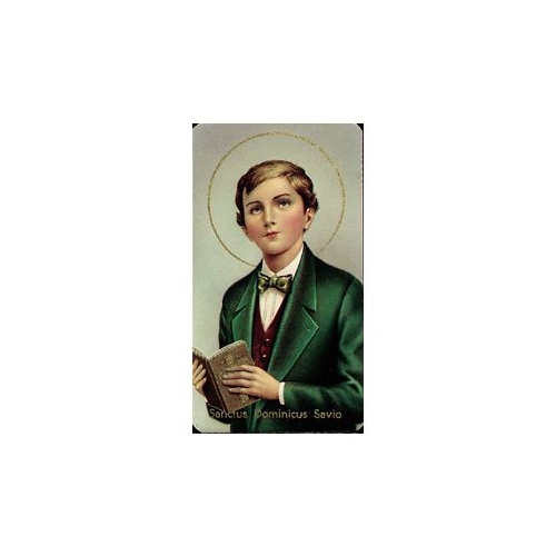 HOLY CARD 400 SERIES PACK OF 100 St Dominic Savio 