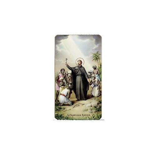 HOLY CARD 400 SERIES PACK OF 100 St Francis Xavier  