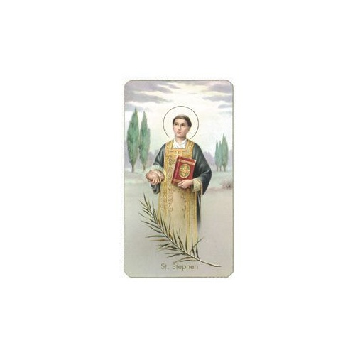 HOLY CARD 400 SERIES PACK OF 100 St Stephen 