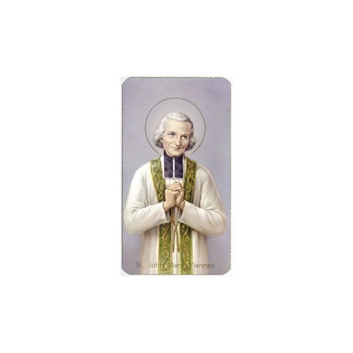 HOLY CARD 400 SERIES PACK OF 100 St John Vianney 