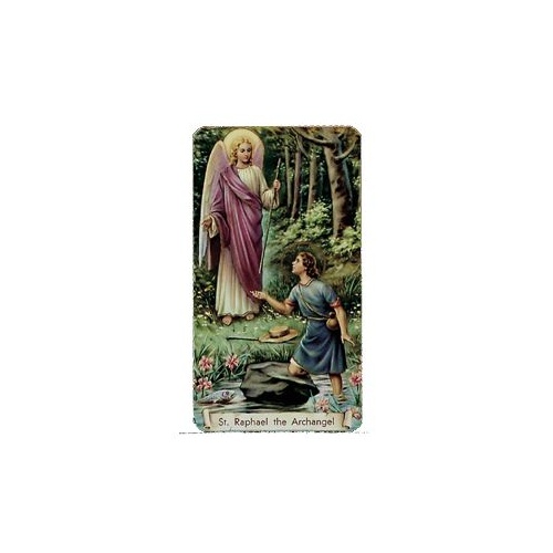 HOLY CARD 400 SERIES PACK OF 100 St Raphael 