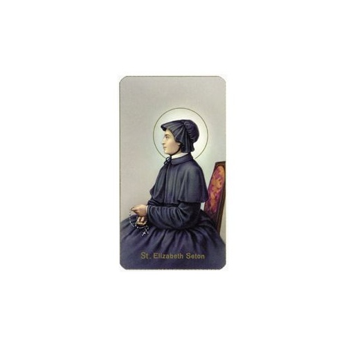 HOLY CARD 400 SERIES PACK OF 100 St Elizabeth Seton 