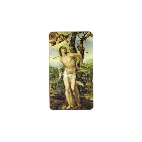 HOLY CARD 400 SERIES PACK OF 100 St Sebastian 