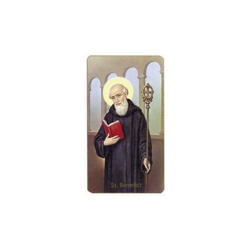 HOLY CARD 400 SERIES PACK OF 100 St Benedict 