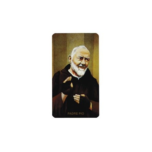 HOLY CARD 400 SERIES PACK OF 100 St Padre Pio 