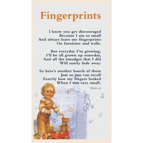 HOLY CARDS THEMED PKT 100 Fingerprints 