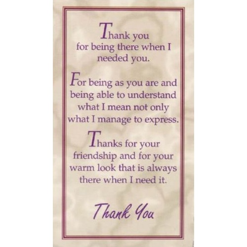 HOLY CARDS THEMED PKT 100 Thank You 