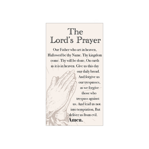 HOLY CARDS THEMED PKT 100 Our Father