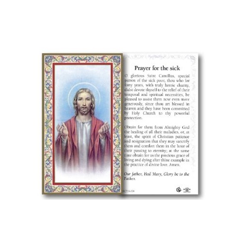 HOLY CARD SERIES 734 PRAYER FOR THE SICK SINGLE 