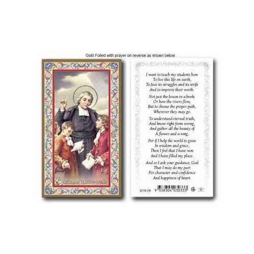 HOLY CARD SERIES 734 TEACHERS PRAYER PK100