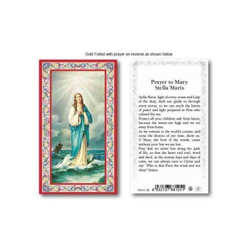 HOLY CARD SERIES 734 PRAYER TO STELLA MARIS PK100