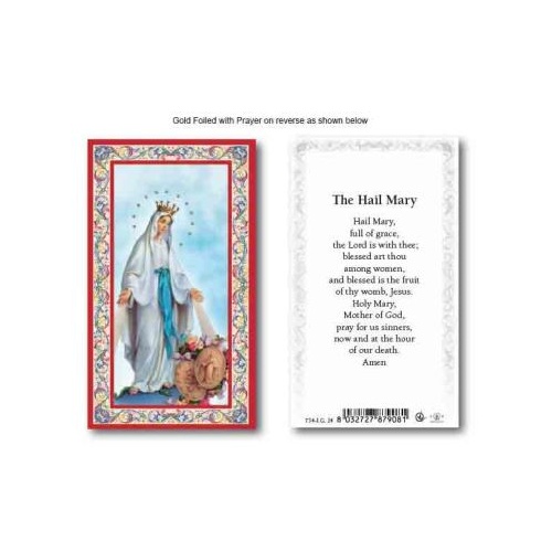 HOLY CARDS SERIES 734 HAIL MARY PKT 100 