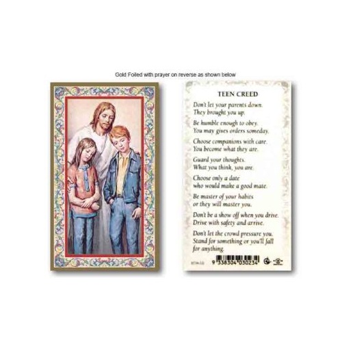 HOLY CARD SERIES 734 TEEN CREED PACK 100